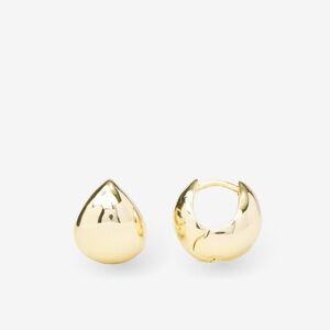 Melinda Maria Lil Norah Gold Clicker Hoops Teardrop Earrings New - FIRM ✨️